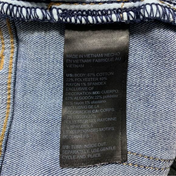 White House Black Market Everyday Soft Jeans Blue Size 2 Skinny Ankle Beaded - Picture 15 of 16